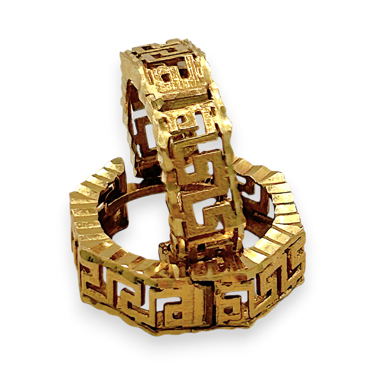 NZGD | 18ct Gold Solstice Shine Huggie Earrings 14.3mm