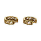 NZGD | 18ct Gold Solstice Shine Huggie Earrings 14.3mm