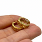 NZGD | 18ct Gold Solstice Shine Huggie Earrings 14.3mm