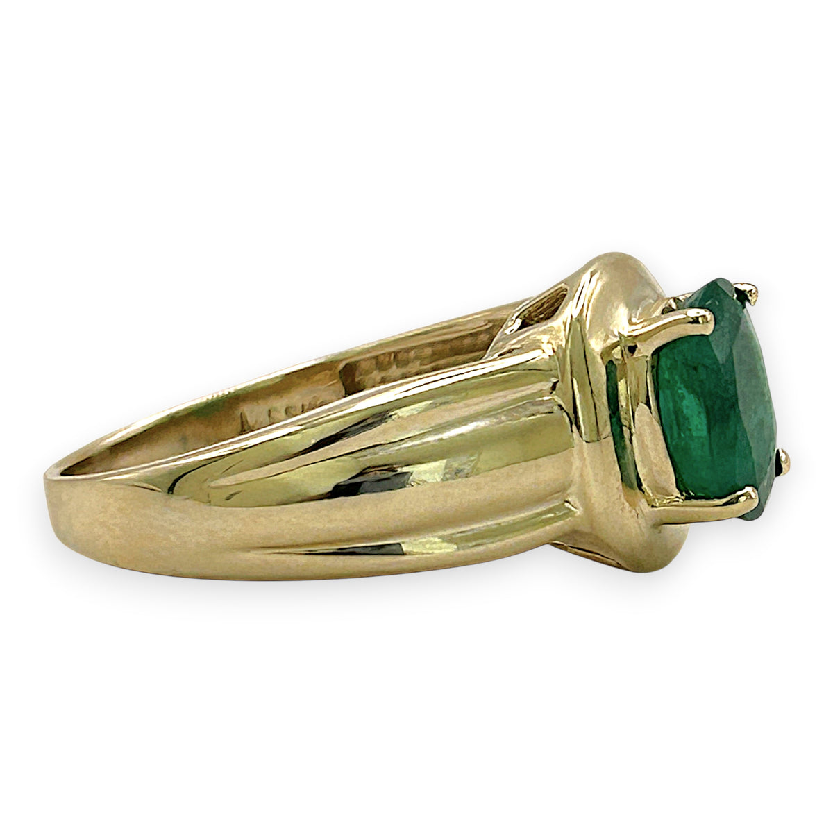 NZGD | 14ct Gold Emerald Dawnlight Ring Valuation $3,800