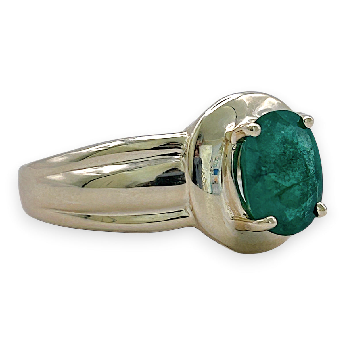 NZGD | 14ct Gold Emerald Dawnlight Ring Valuation $3,800