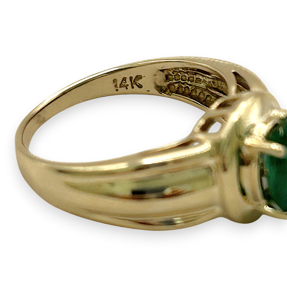 NZGD | 14ct Gold Emerald Dawnlight Ring Valuation $3,800