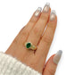 NZGD | 14ct Gold Emerald Dawnlight Ring Valuation $3,800