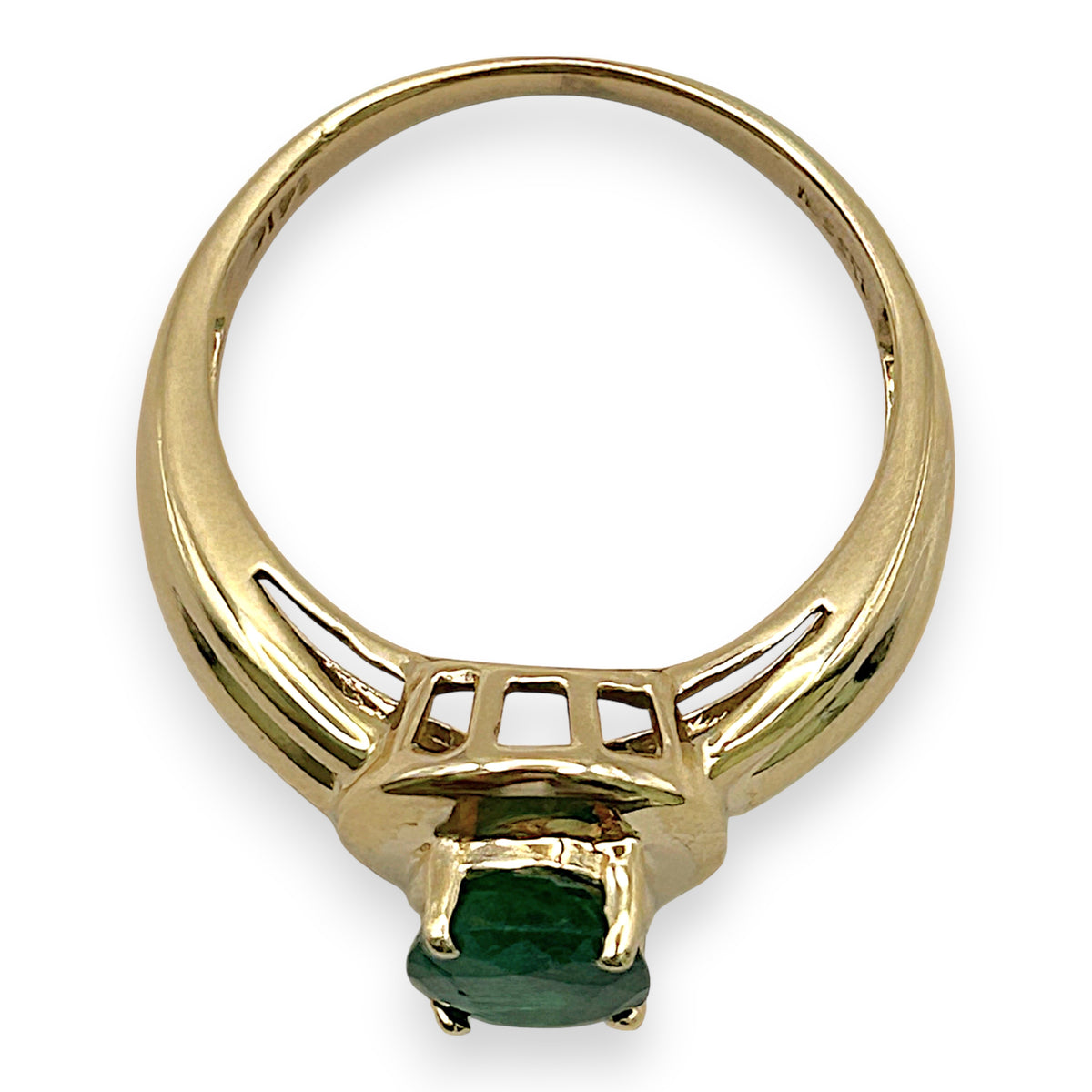 NZGD | 14ct Gold Emerald Dawnlight Ring Valuation $3,800
