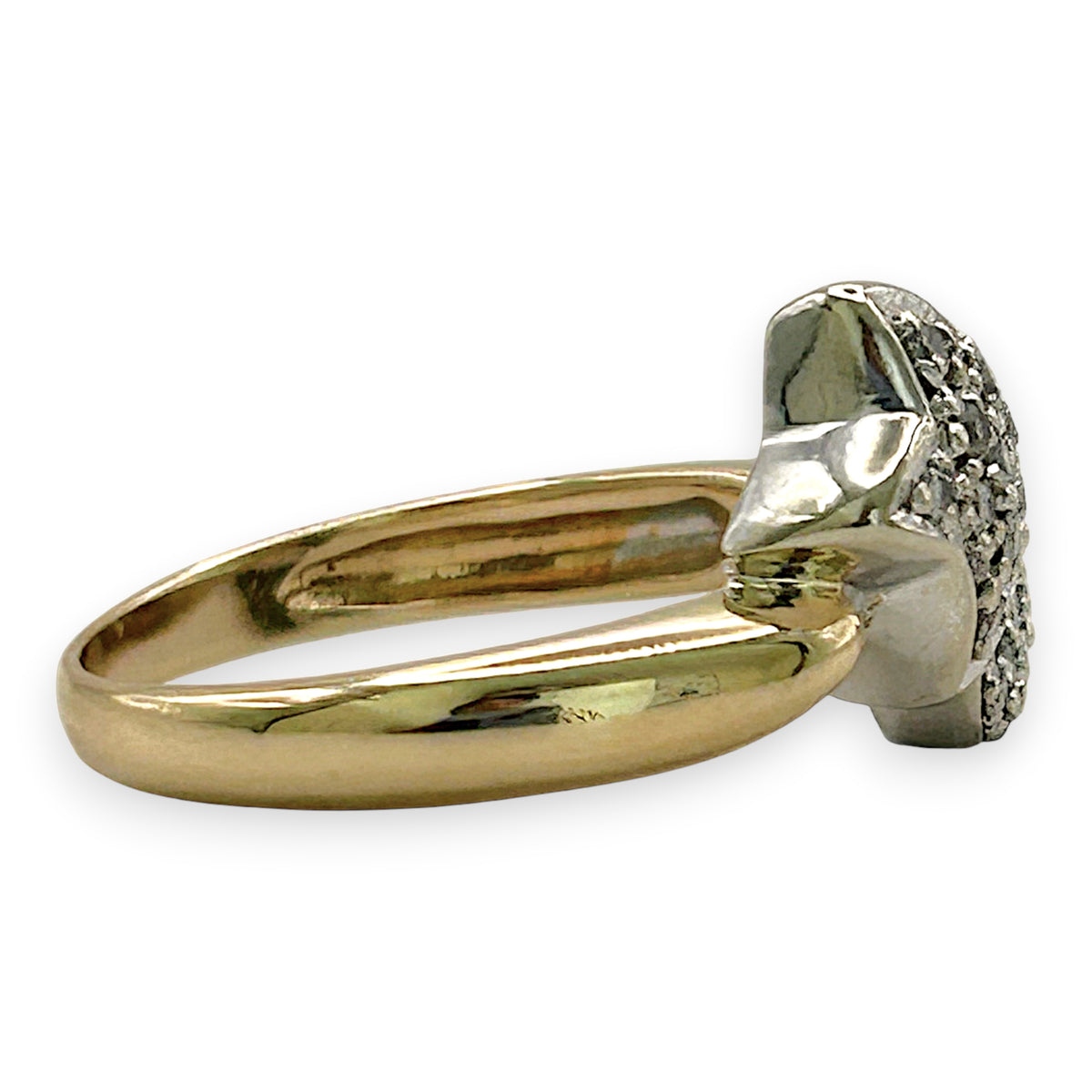 NZGD | 14ct Gold Celestial Star & Moon Glow Ring Valuation $3,000