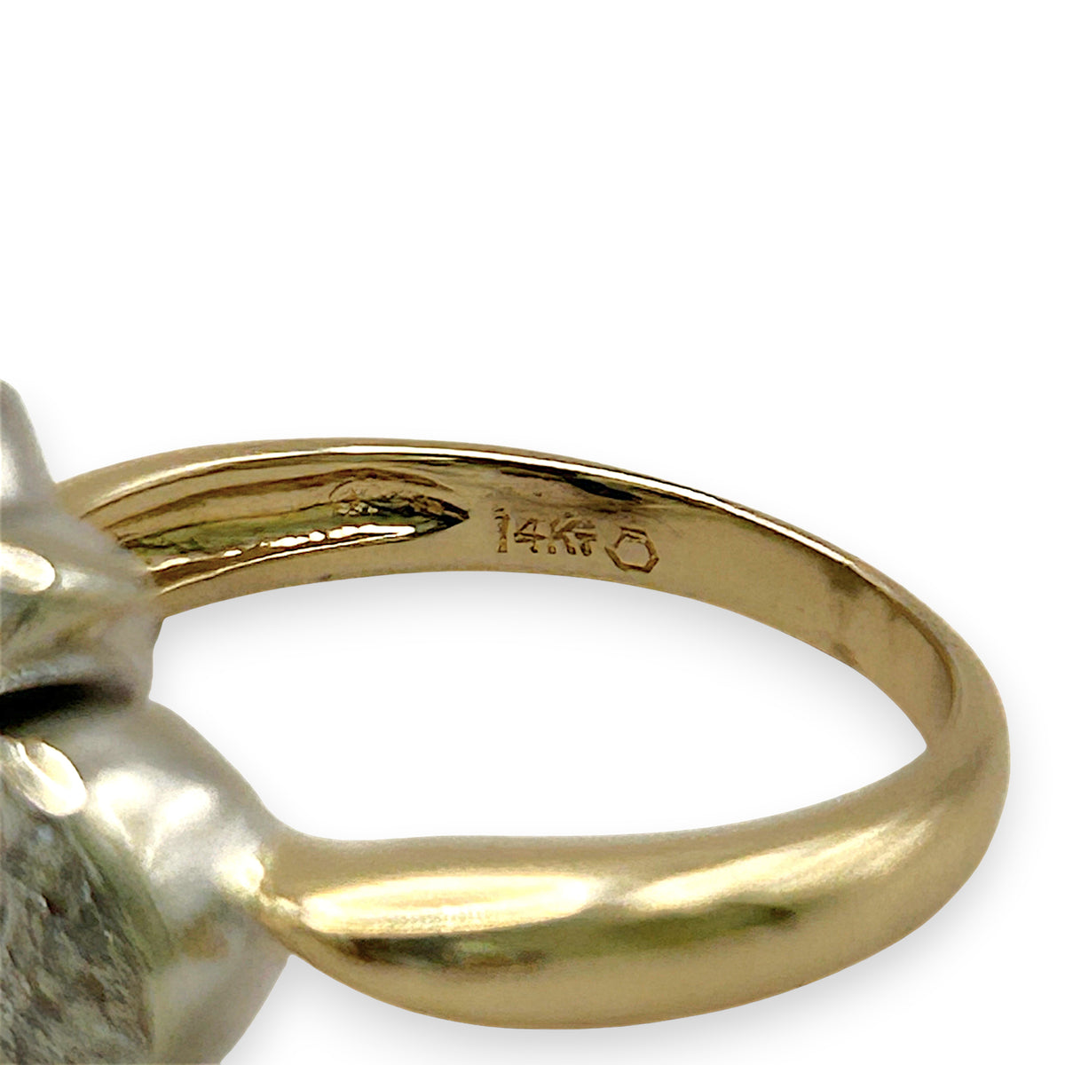 NZGD | 14ct Gold Celestial Star & Moon Glow Ring Valuation $3,000