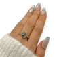 NZGD | 14ct Gold Celestial Star & Moon Glow Ring Valuation $3,000