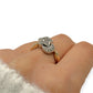 NZGD | 14ct Gold Celestial Star & Moon Glow Ring Valuation $3,000