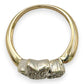 NZGD | 14ct Gold Celestial Star & Moon Glow Ring Valuation $3,000