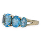 NZGD | 10ct Gold Topaz Symphony Ring Valuation $1,250