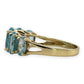 NZGD | 10ct Gold Topaz Symphony Ring Valuation $1,250