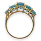 NZGD | 10ct Gold Topaz Symphony Ring Valuation $1,250