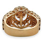 NZGD | 18ct Rose Gold Rosé Starfire Elegance Ring Valuation $7,000