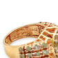 NZGD | 18ct Rose Gold Rosé Starfire Elegance Ring Valuation $7,000
