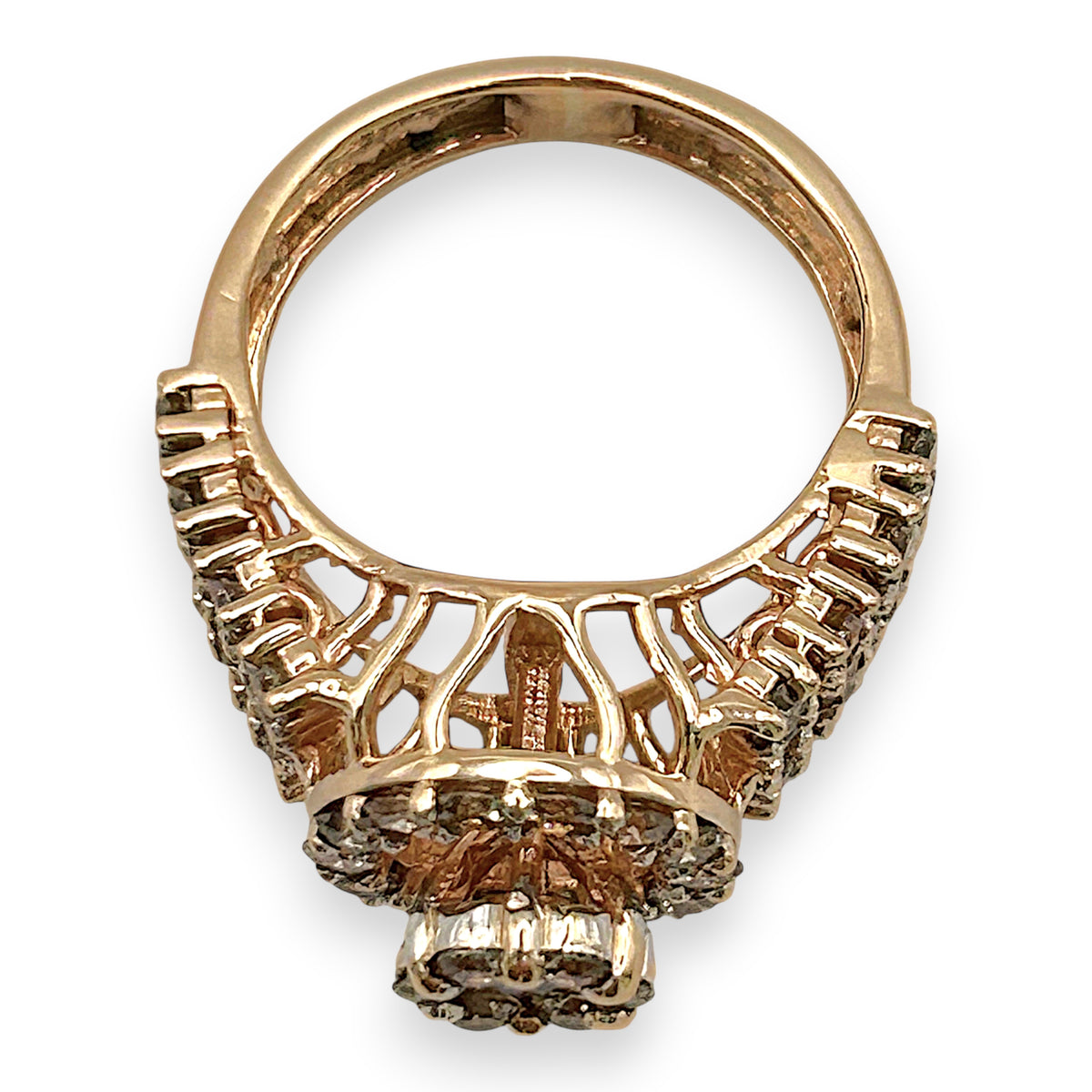 NZGD | 18ct Rose Gold Rosé Starfire Elegance Ring Valuation $7,000