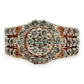 NZGD | 18ct Rose Gold Rosé Starfire Elegance Ring Valuation $7,000