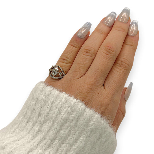 NZGD | 14ct Gold Eye of Aurora Royale Ring Valuation $3,000