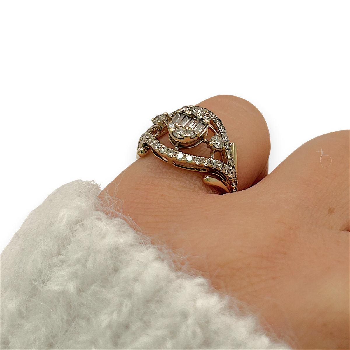 NZGD | 14ct Gold Eye of Aurora Royale Ring Valuation $3,000