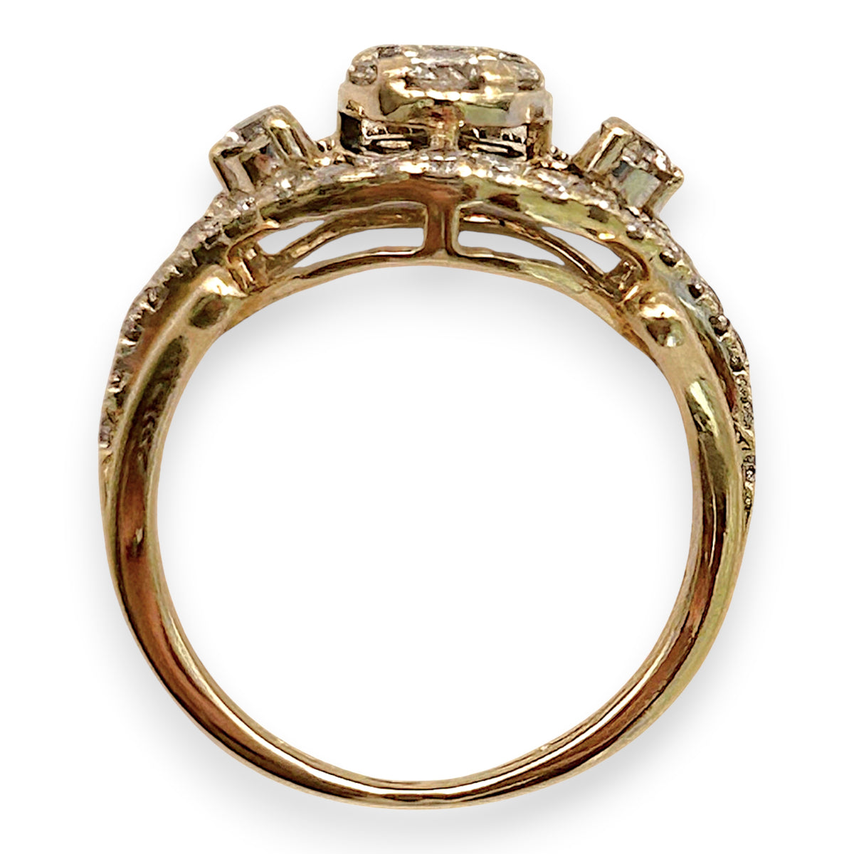 NZGD | 14ct Gold Eye of Aurora Royale Ring Valuation $3,000