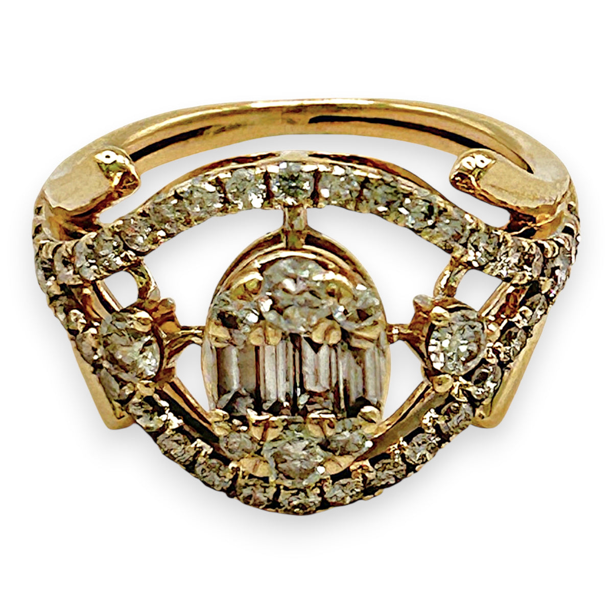 NZGD | 14ct Gold Eye of Aurora Royale Ring Valuation $3,000