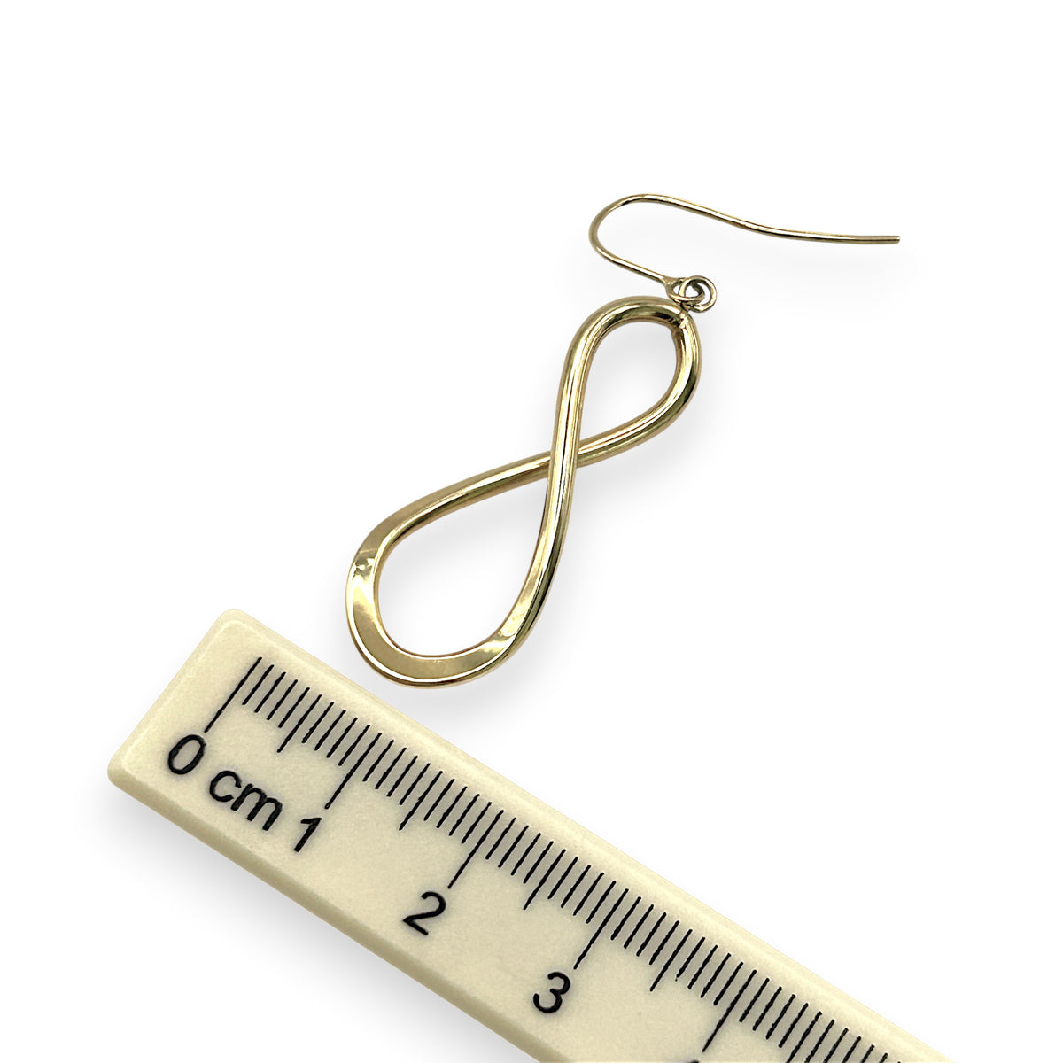 BRAND NEW | 9ct Gold Timeless Loop Earrings 4.5cm