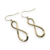 BRAND NEW | 9ct Gold Timeless Loop Earrings 4.5cm