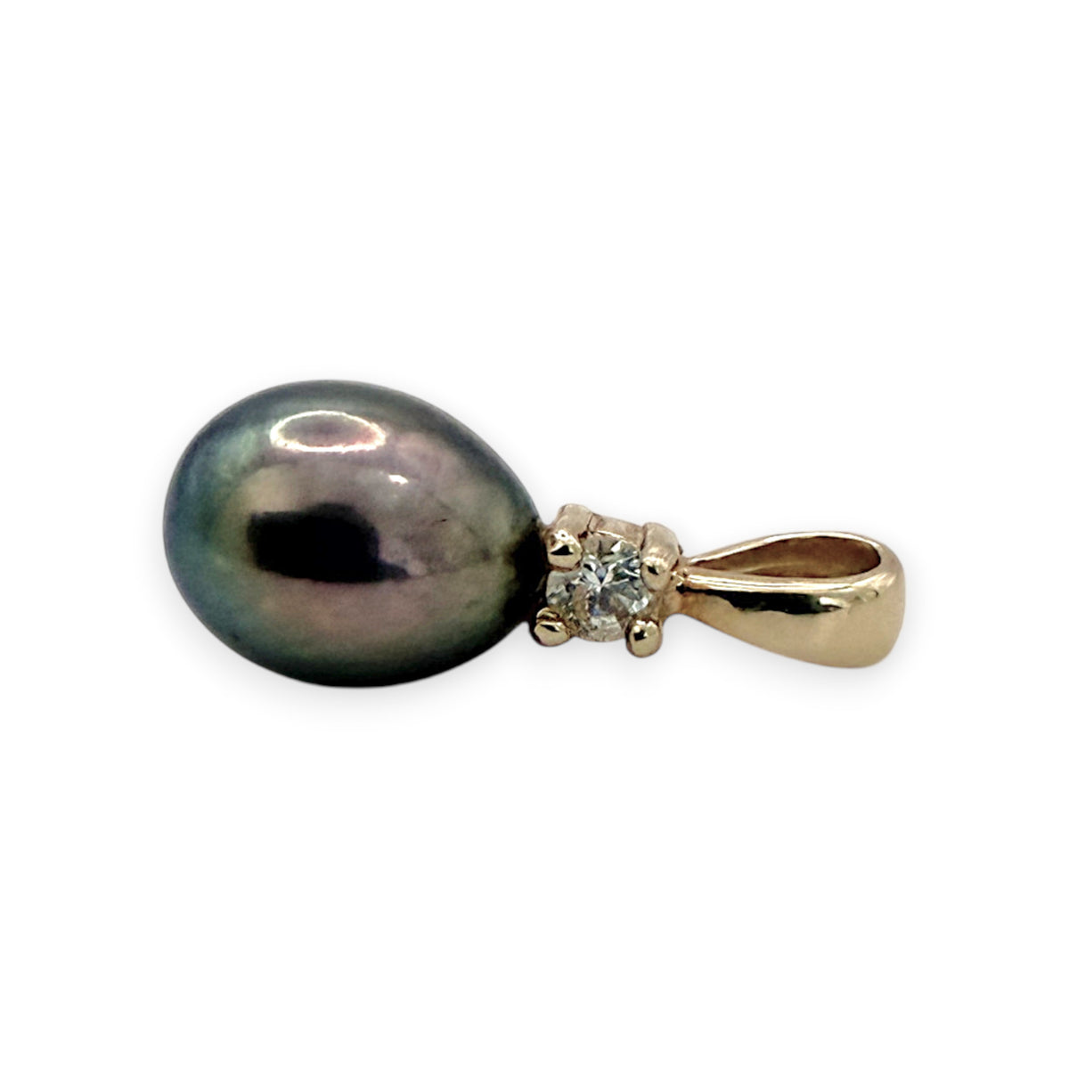 NZGD | 9ct Gold Teardrop Pearl Pendant