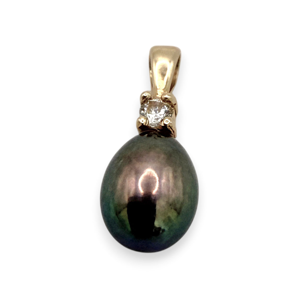NZGD | 9ct Gold Teardrop Pearl Pendant