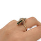 NZGD | 14ct Gold Vintage Emerald & Diamond Ring Valuation $3,150