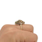 NZGD | 14ct Gold Vintage Emerald & Diamond Ring Valuation $3,150