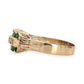 NZGD | 14ct Gold Heirloom Emerald Diamond Ring Valuation $4,000