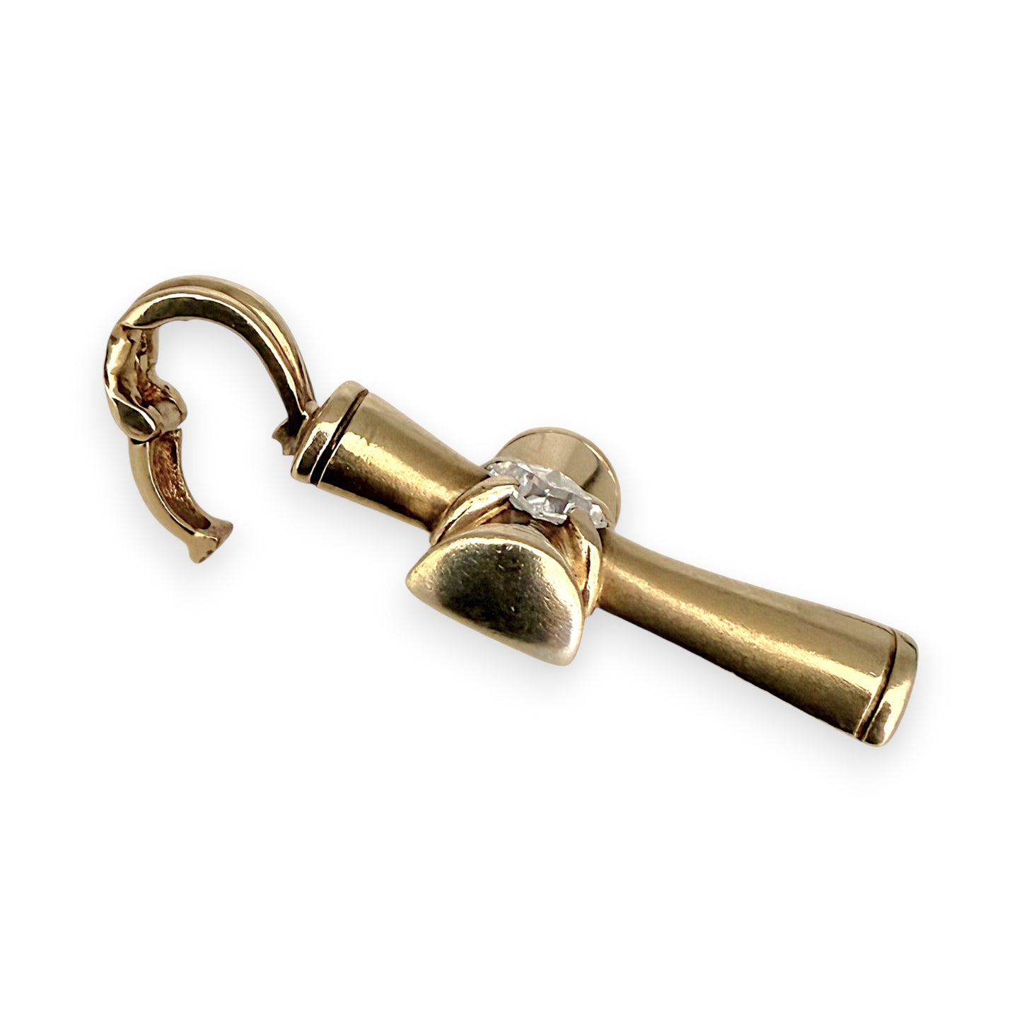 NZGD | 9ct Gold Bold Faith Cross Pendant 45.3mm