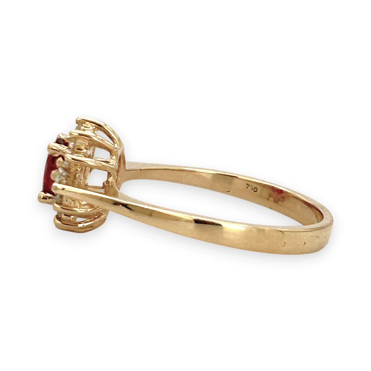NZGD | 18ct Gold Classic Vintage Crimson Ruby Ring Valuation $3,500