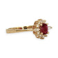 NZGD | 18ct Gold Classic Vintage Crimson Ruby Ring Valuation $3,500