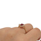 NZGD | 18ct Gold Classic Vintage Crimson Ruby Ring Valuation $3,500