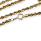 NZGD | 18ct Gold Solara Rope Chain 55cm