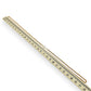NZGD | 18ct Gold Solara Rope Chain 55cm