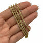 NZGD | 18ct Gold Solara Rope Chain 55cm