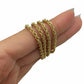 NZGD | 18ct Gold Solara Rope Chain 55cm