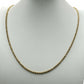 NZGD | 18ct Gold Solara Rope Chain 55cm
