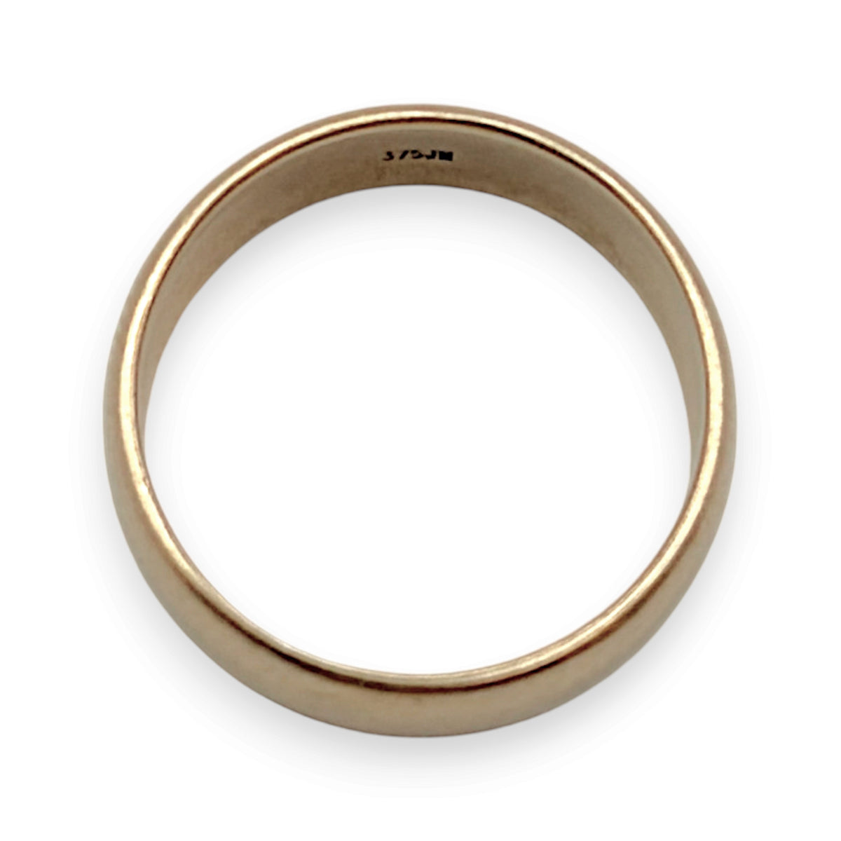 NZGD | 9ct Gold Golden Vow Classic Band Ring Size L