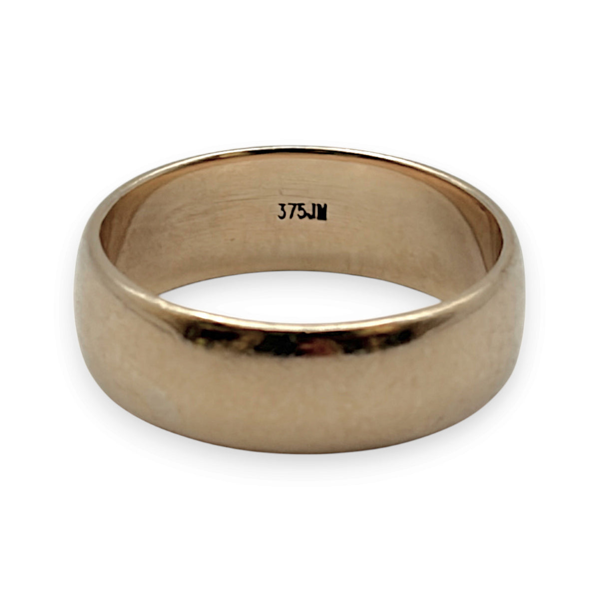 NZGD | 9ct Gold Golden Vow Classic Band Ring Size L
