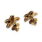 NZGD | 14ct Gold Floral Dawn Diamond Petal Earrings