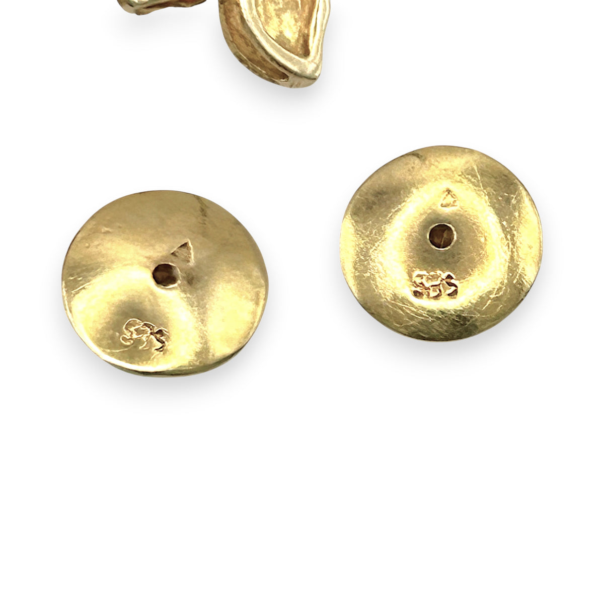 NZGD | 14ct Gold Floral Dawn Diamond Petal Earrings