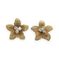 NZGD | 14ct Gold Floral Dawn Diamond Petal Earrings