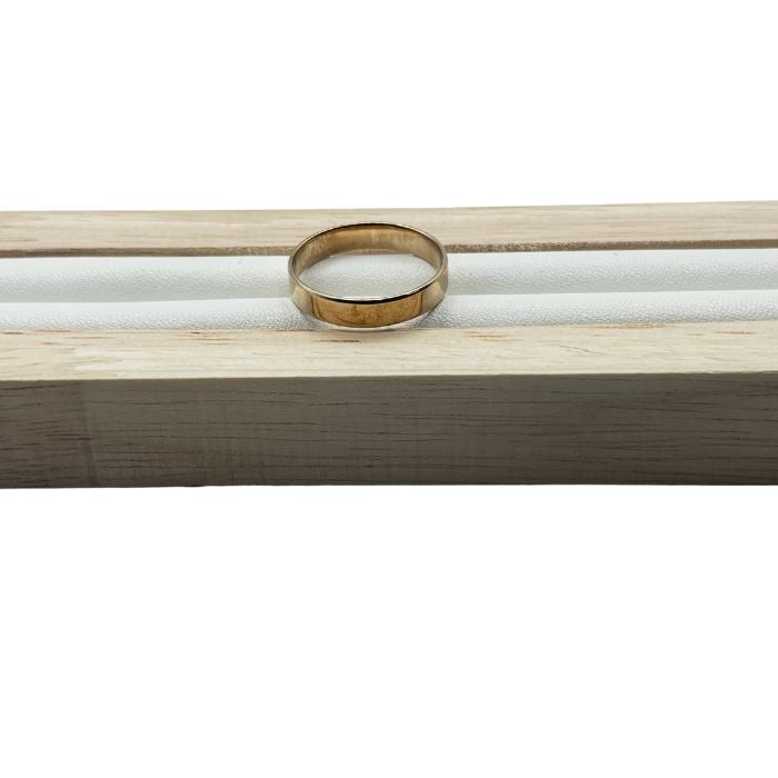 Classic 9ct Gold Solid Plain Band