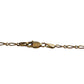 Elegant 9ct Gold Figaro 1-1 Chain