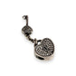 SILVER DEAL | Pandora Sterling Silver Dangle Charm - Heart Padlock and Key