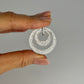 SILVER DEAL | Sterling Silver Lovers' Rings Pendant with Cubic Zirconia