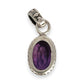 SILVER DEAL | Sterling Silver Viola Grace Pendant wtih Amethyst